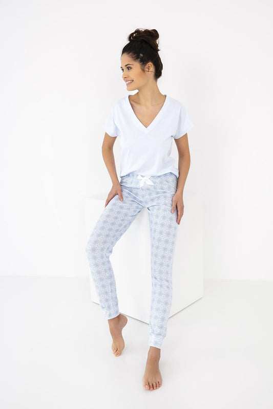 Pigiama da donna in cotone 100% - Evelina - Lullaby Lingerie