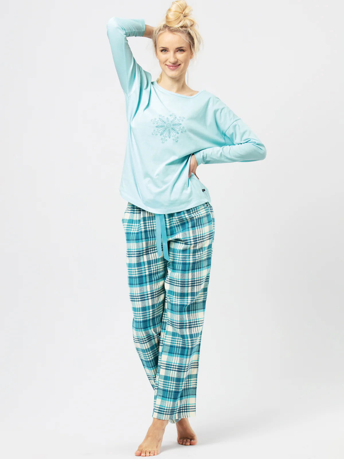 Pigiama da donna in flanella di cotone - DOROTY - Lullaby Lingerie