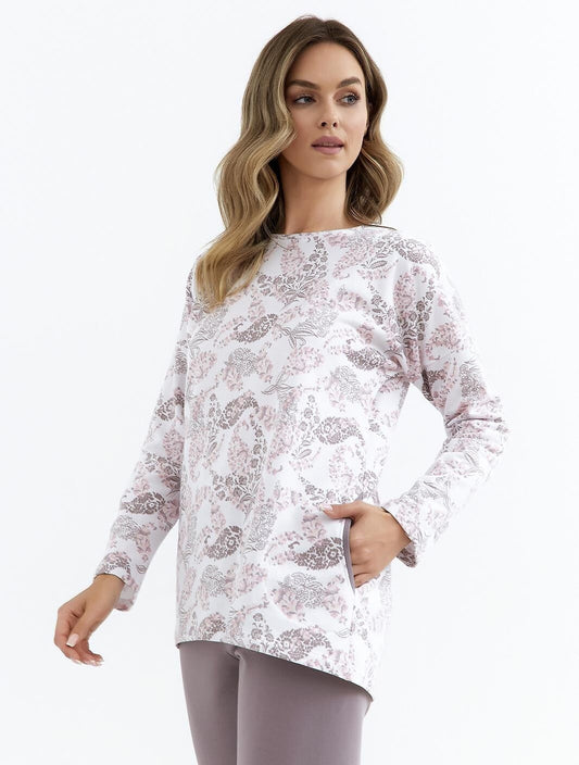 Pigiama da donna realizzato in caldo cotone - ORIENT - 430 - Lullaby Lingerie
