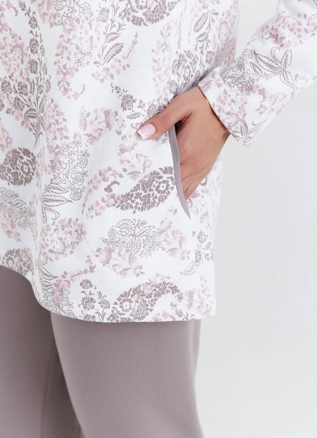 Pigiama da donna realizzato in caldo cotone - ORIENT - 430 - Lullaby Lingerie