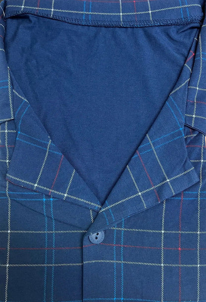 Pigiama da uomo aperto con bottoni - 100% cotone - 114/65 - Lullaby Lingerie