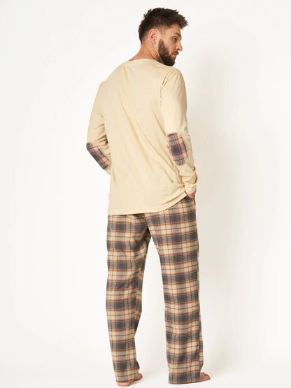 Pigiama da uomo in flanella | 100% cotone | COZY | MNS 403 - Lullaby Lingerie