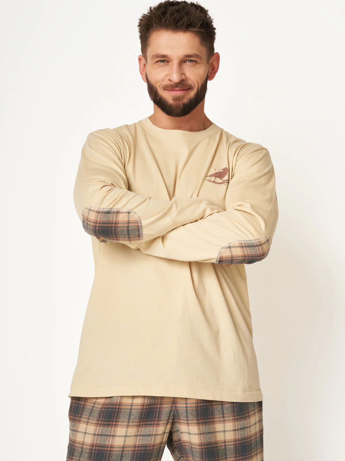 Pigiama da uomo in flanella | 100% cotone | COZY | MNS 403 - Lullaby Lingerie