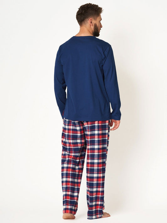 Pigiama da uomo in flanella di cotone - DAVID - Lullaby Lingerie