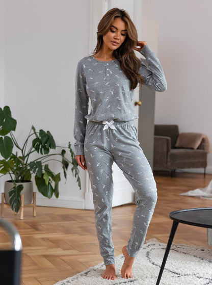 Pigiama donna - Nephele - Grey - Lullaby Lingerie