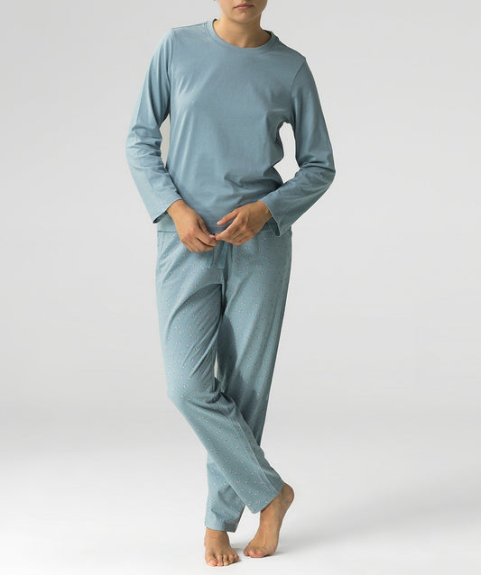 Pigiama donna in 100% cotone - RIBBON - NLP-483 - Lullaby Lingerie