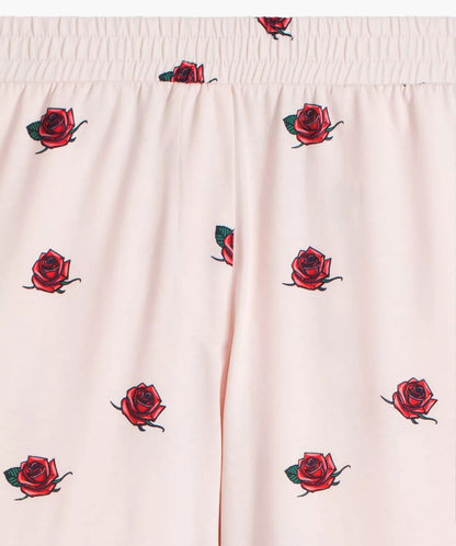Pigiama donna in 100% cotone - ROSE - Lullaby Lingerie