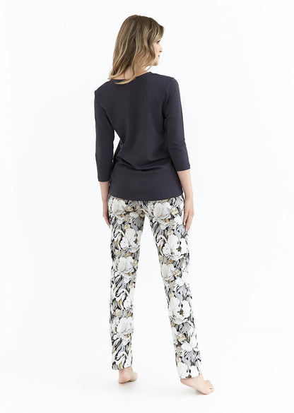 Pigiama donna in cotone - PALACE - 416 - Lullaby Lingerie