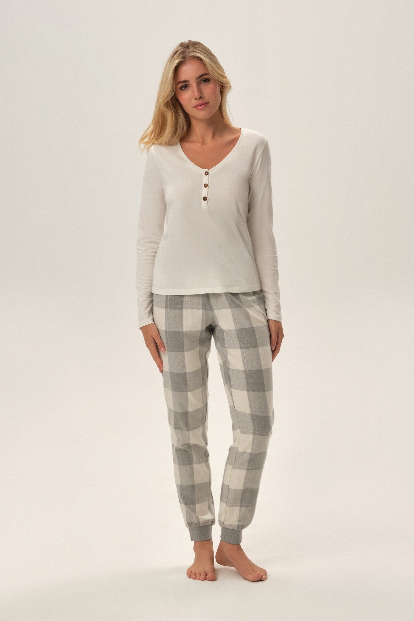 Pigiama donna in cotone e viscosa - Farris - Lullaby Lingerie