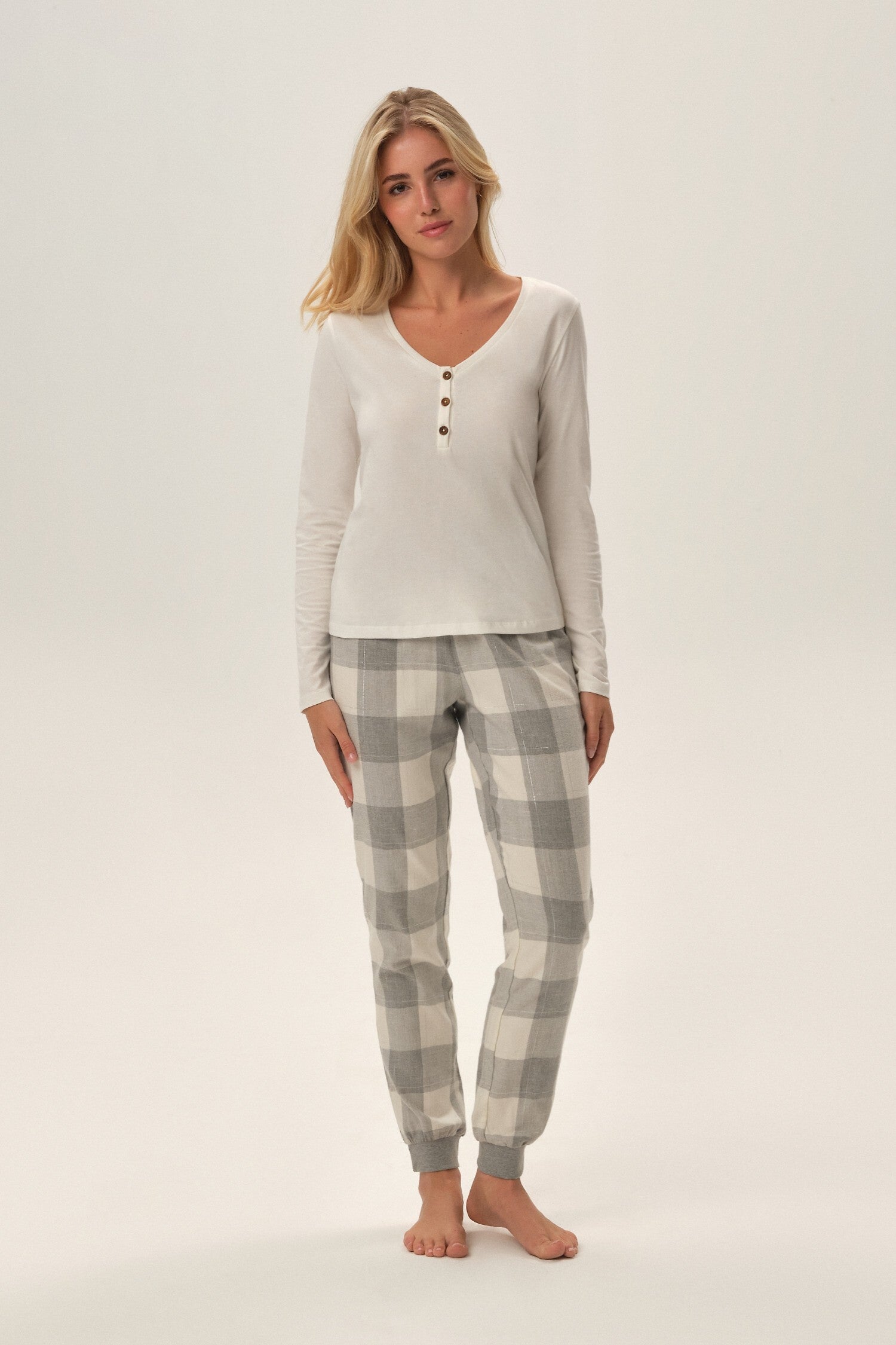 Pigiama donna in cotone e viscosa - Farris - Lullaby Lingerie