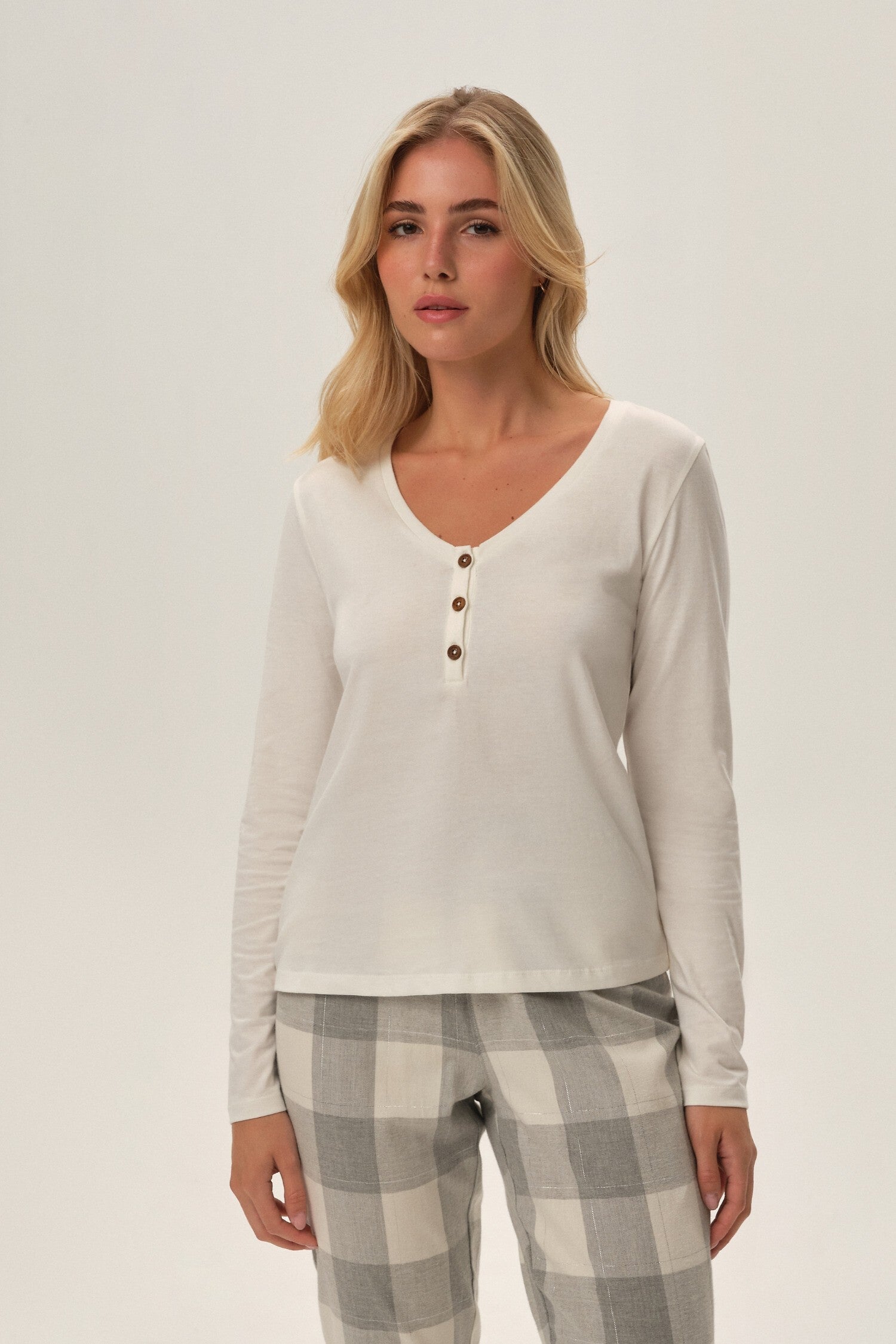 Pigiama donna in cotone e viscosa - Farris - Lullaby Lingerie