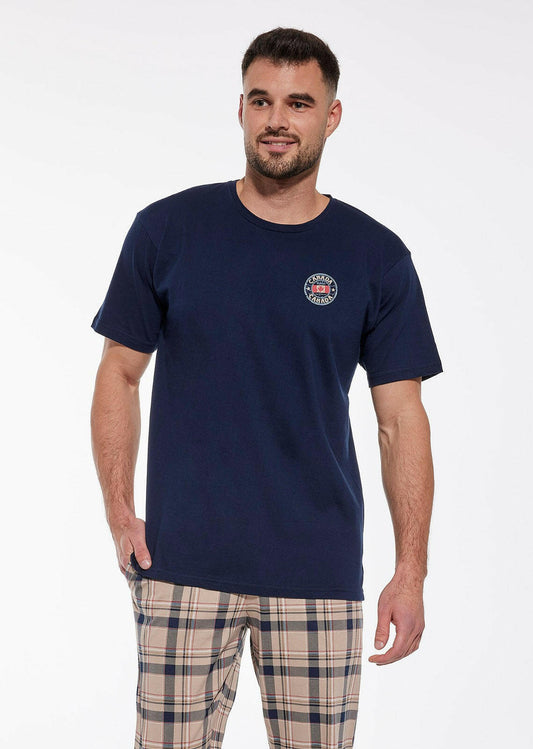 Pigiama uomo manica corta e pantalone lungo - Canada - Lullaby Lingerie