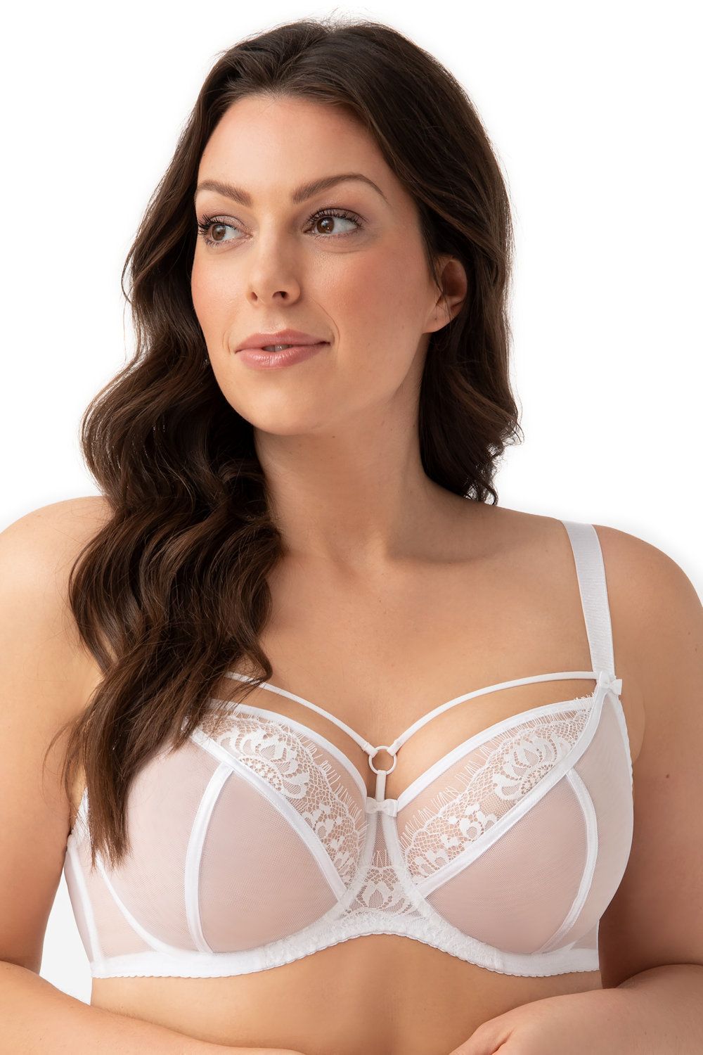 Reggiseno con ferretto non imbottito - Paradise - Bianco - K496 - lullabylingerie.com - Lullaby Lingerie