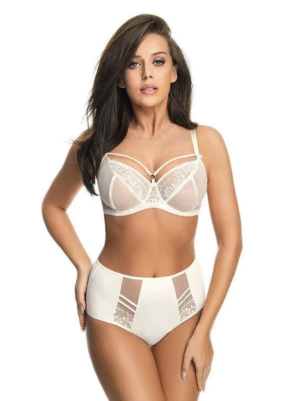 Reggiseno con ferretto non imbottito - Paradise - Ecru - K496 - lullabylingerie.com - Lullaby Lingerie