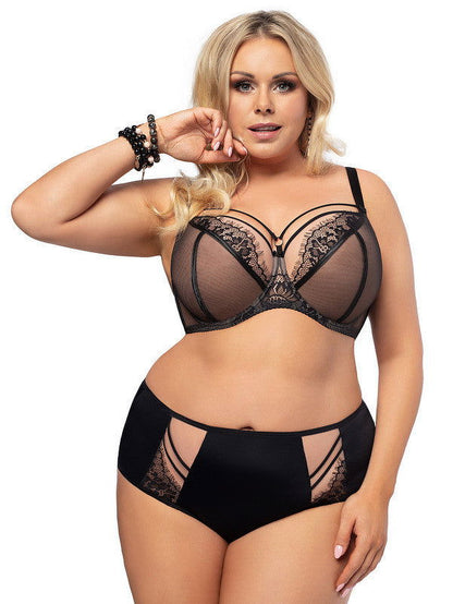 Reggiseno con ferretto non imbottito - Paradise - Nero - K496 - Lullaby Lingerie