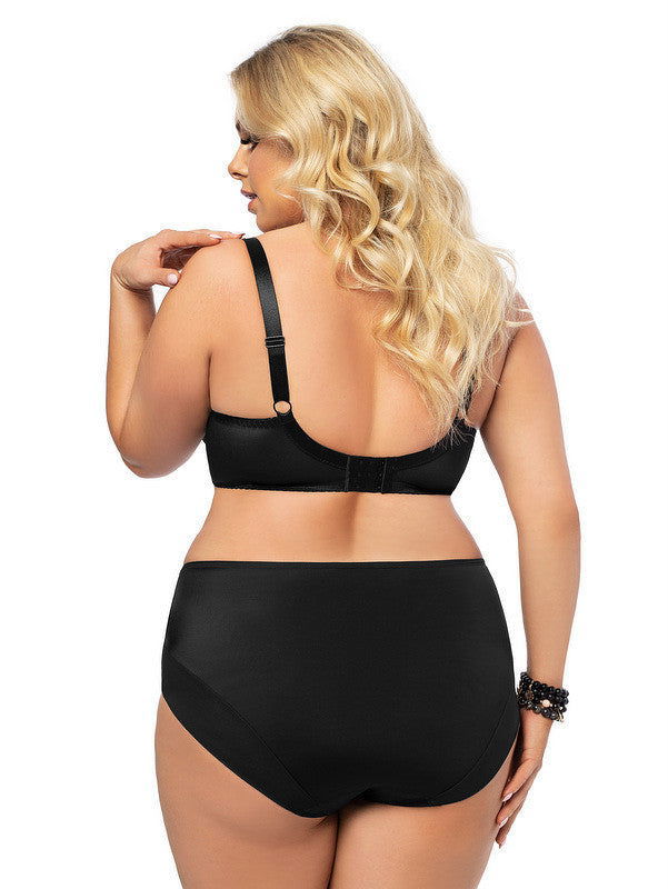 Reggiseno con ferretto non imbottito - Paradise - Nero - K496 - Lullaby Lingerie