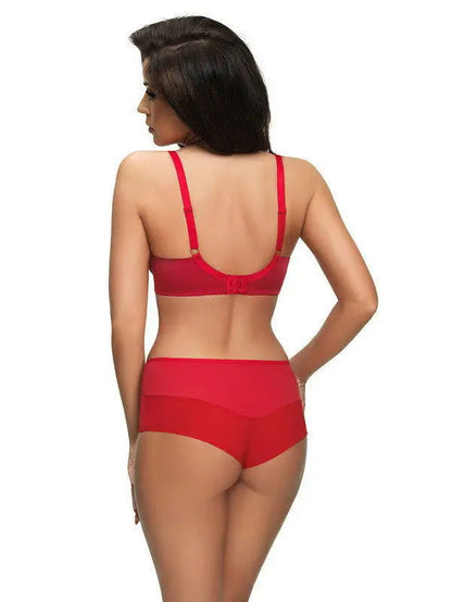Reggiseno con ferretto non imbottito - Paradise - Rosso - K496 - lullabylingerie.com - Lullaby Lingerie