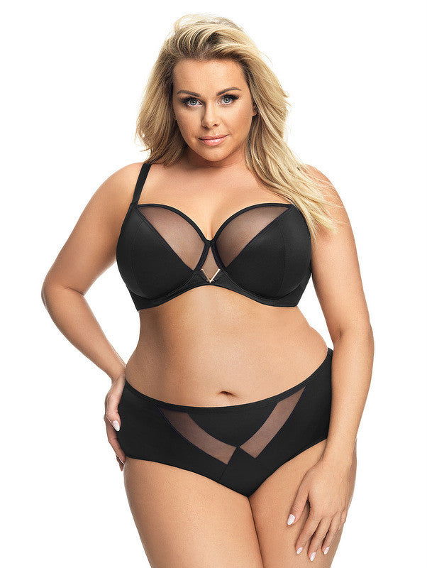 Reggiseno con ferretto non imbottito - VICKY - Nero - Lullaby Lingerie