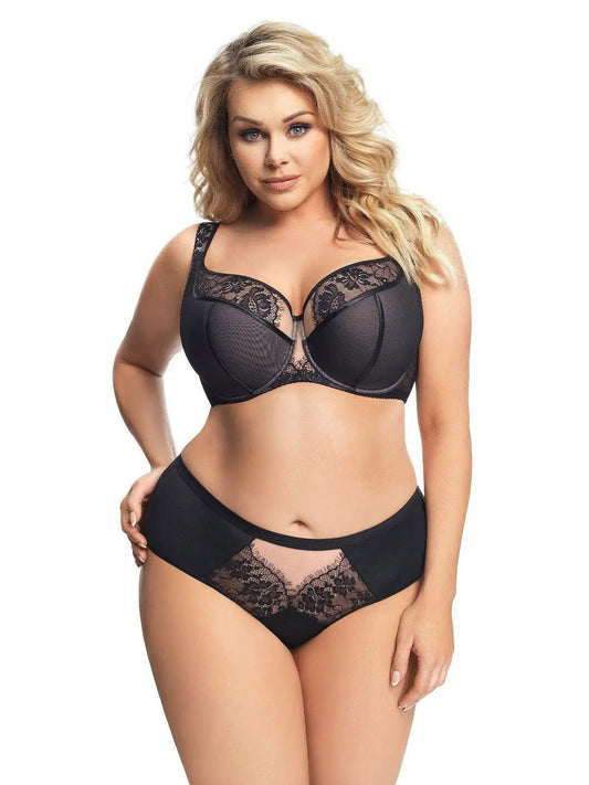 Reggiseno con ferretto semi-imbottito - Alicante - Nero - Lullaby Lingerie