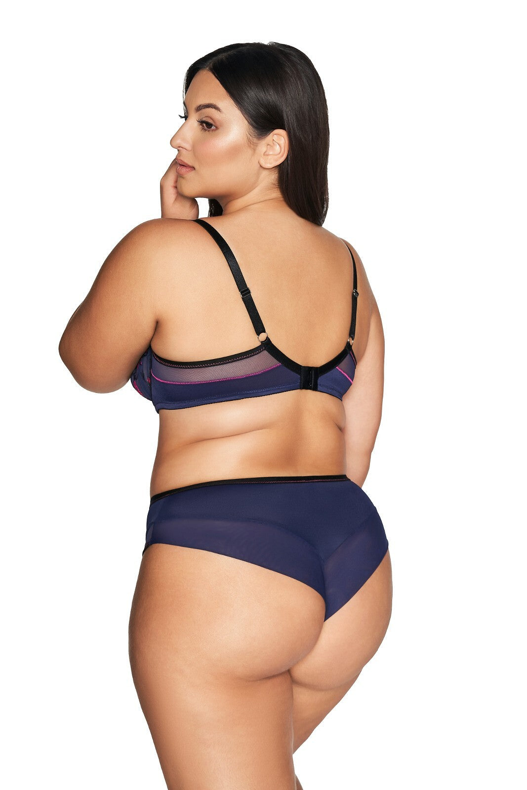 Reggiseno coppe morbide con ferretto - Navy Blue - Lullaby Lingerie