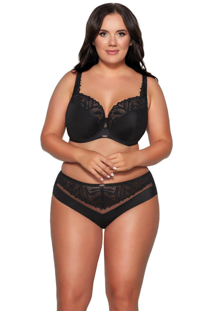 Reggiseno full cup con ferretto - YASMIN - Nero - 2107 - Lullaby Lingerie