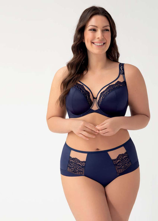 Reggiseno morbido con ferretto - Luisse - Blu - Lullaby Lingerie