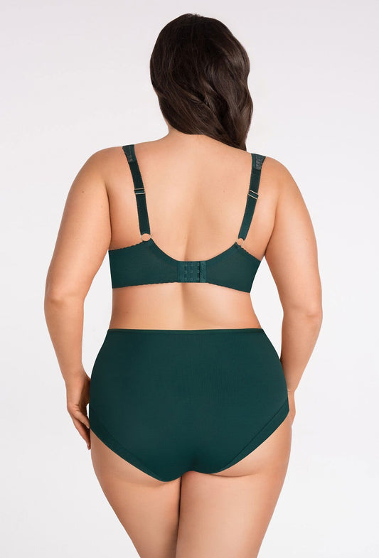 Reggiseno morbido con ferretto - Luisse - Verde Bottiglia - Lullaby Lingerie