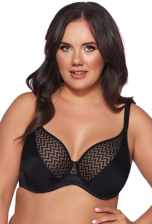 Reggiseno non imbottito - GRACE Maxi - Nero - 2103 - Lullaby Lingerie