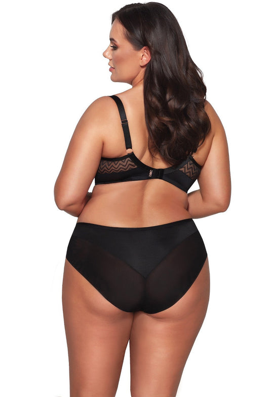 Reggiseno non imbottito - GRACE Maxi - Nero - 2103 - Lullaby Lingerie