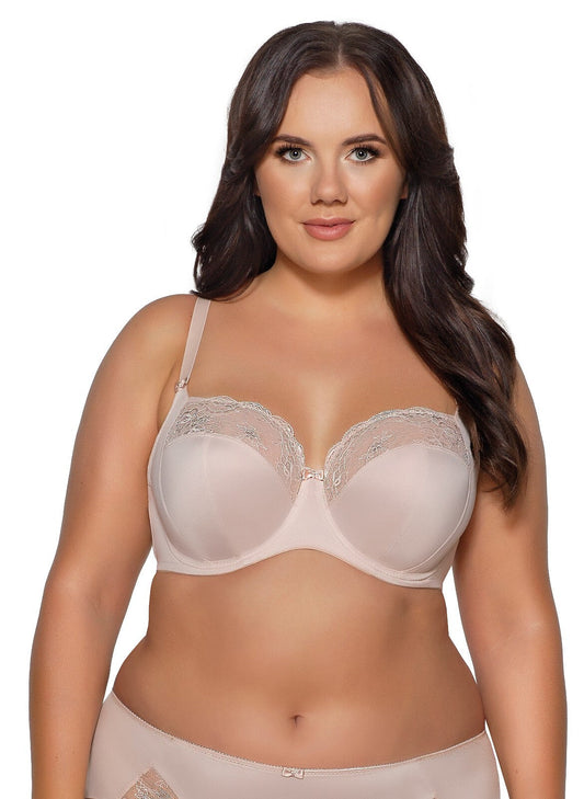 Reggiseno non imbottito con ferretto - Azalea Maxi - Bianco - 2111 - Lullaby Lingerie