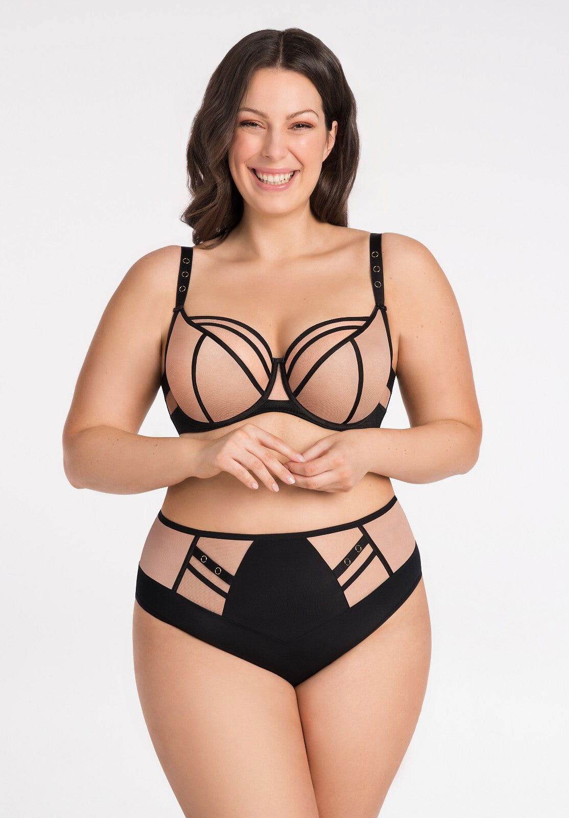 Reggiseno non imbottito con ferretto - Tesora - coppe differenziate - Lullaby Lingerie
