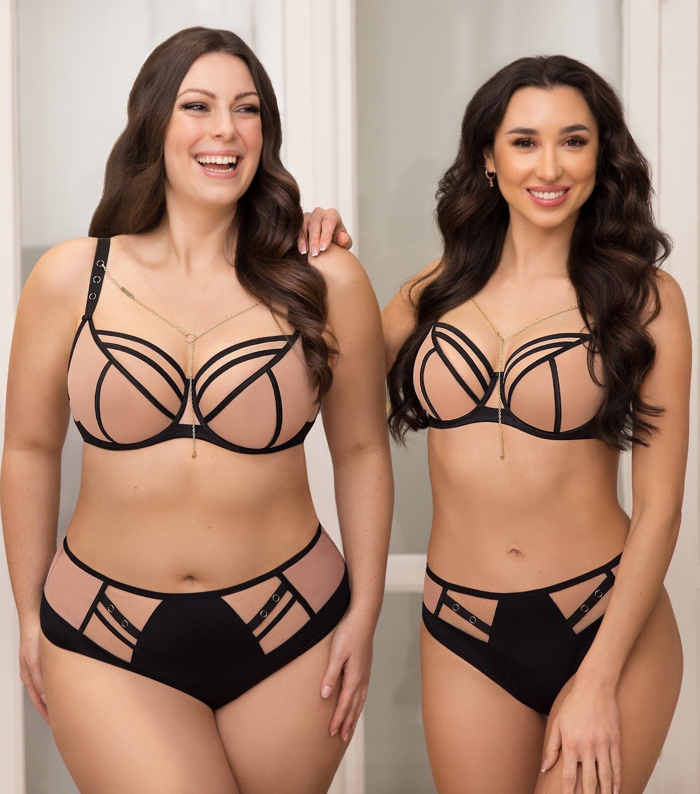 Reggiseno non imbottito con ferretto - Tesora - coppe differenziate - Lullaby Lingerie