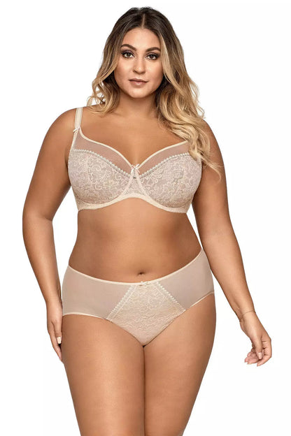 Reggiseno non imbottito con ferretto -  LILY - Beige - Lullaby Lingerie