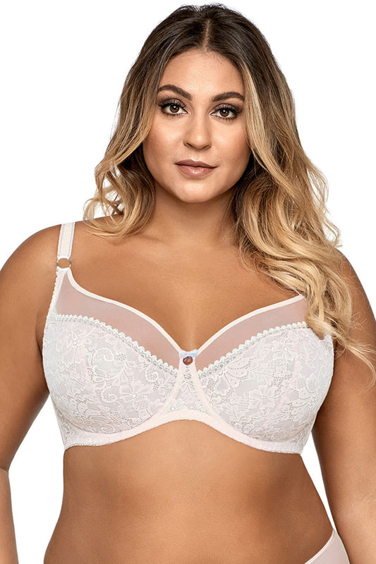 Reggiseno non imbottito con ferretto -  LILY - Bianco - Lullaby Lingerie