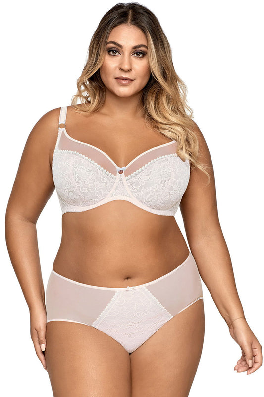 Reggiseno non imbottito con ferretto -  LILY - Bianco - Lullaby Lingerie