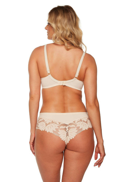 Reggiseno non imbottito in pizzo con ferretto - VENERE - Beige - Lullaby Lingerie