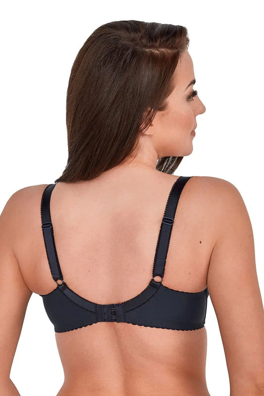 Reggiseno non imbottito in pizzo con ferretto - VENERE - Blu - Lullaby Lingerie