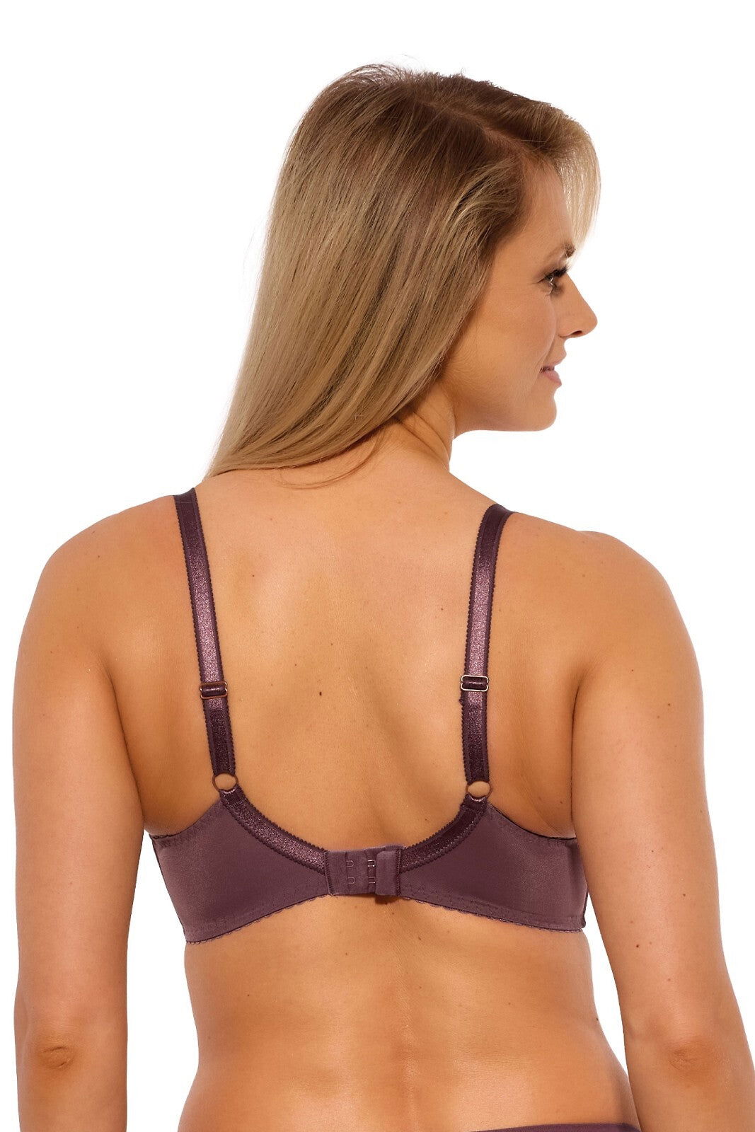 Reggiseno non imbottito in pizzo con ferretto - VENERE - Viola - Lullaby Lingerie
