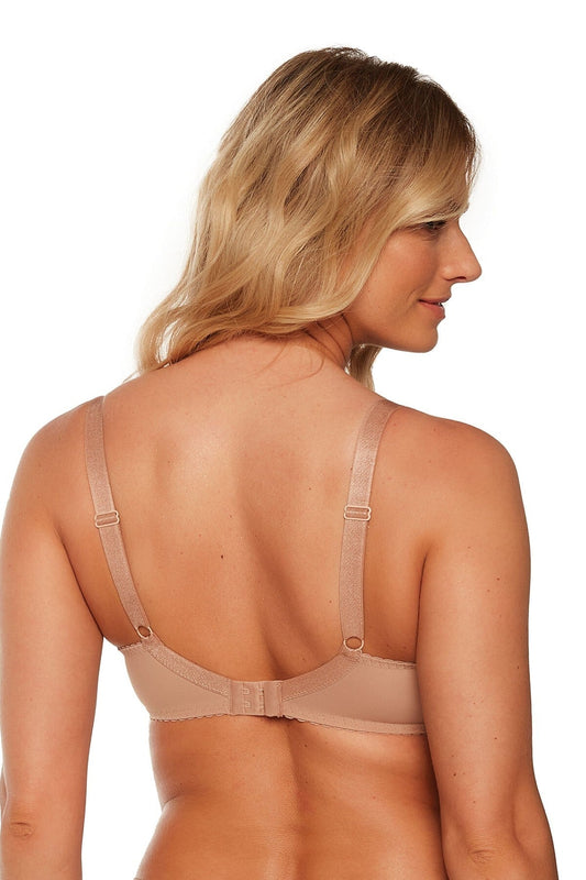 Reggiseno non imbottito in pizzo con ferretto  - VENERE - Cappuccino - Lullaby Lingerie