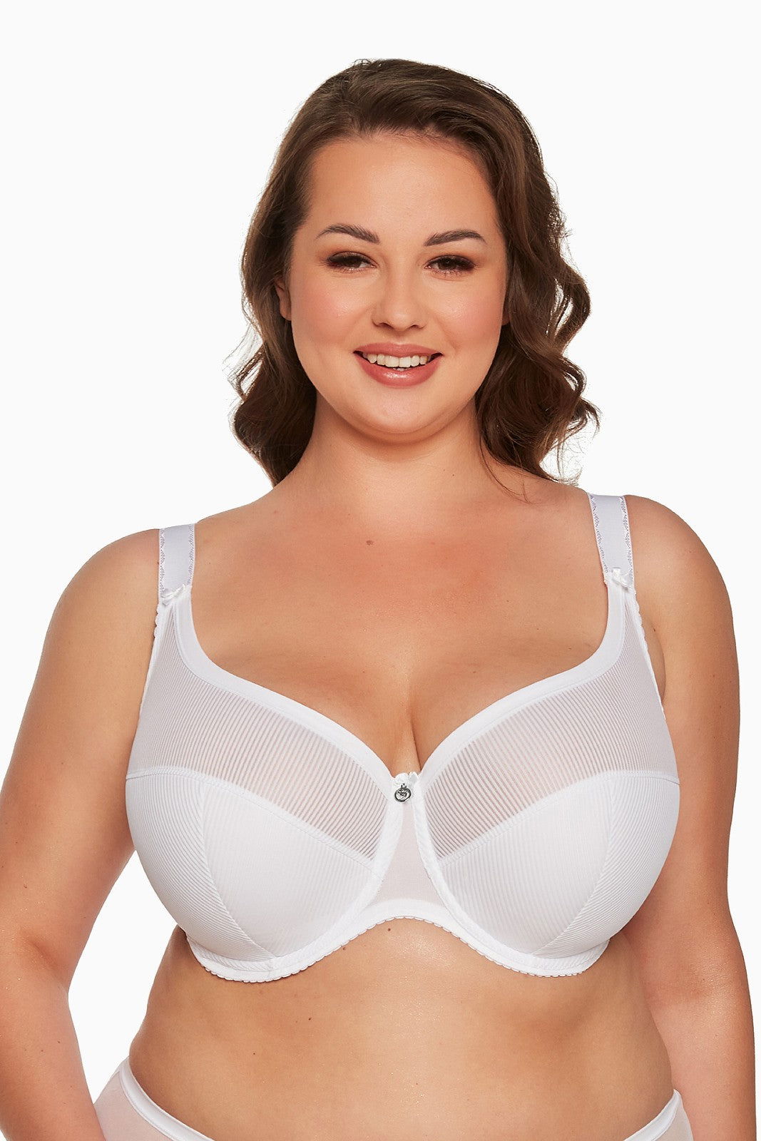 Reggiseno semi-soft con ferretto - Sonia - Bianco - Lullaby Lingerie