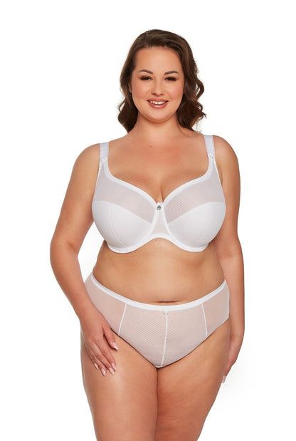 Reggiseno semi-soft con ferretto - Sonia - Bianco - Lullaby Lingerie
