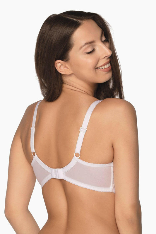 Reggiseno semi-soft con ferretto - Veronika - Bianco - Lullaby Lingerie