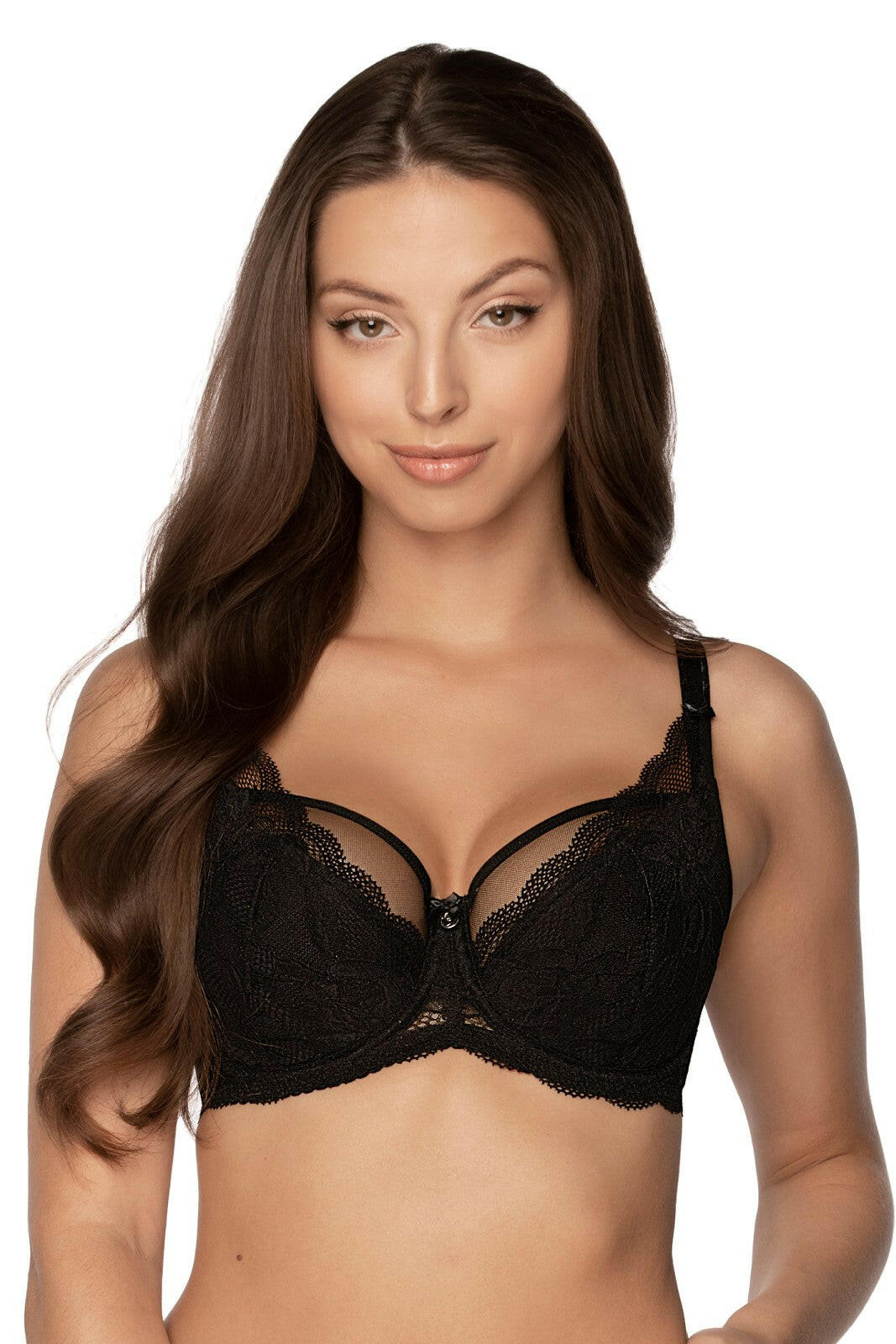Reggiseno semi-soft con ferretto - Veronika - Nero - Lullaby Lingerie
