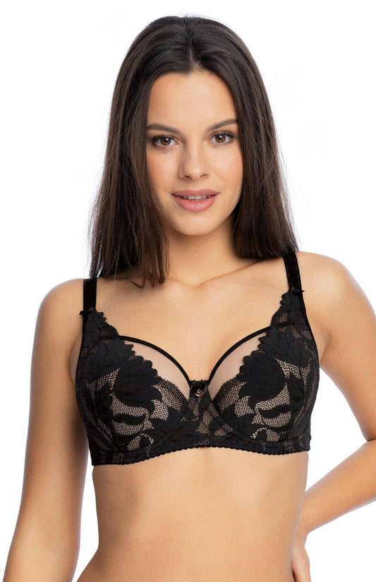 Reggiseno semi-soft con ferretto -  VENERE - Nero - Lullaby Lingerie