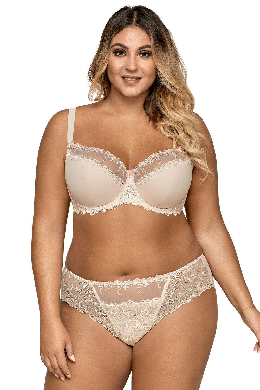 Reggiseno semi soft con ferretto - EVANGELINE - Beige - Lullaby Lingerie