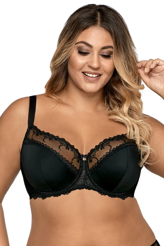 Reggiseno semi soft con ferretto - EVANGELINE - Nero - Lullaby Lingerie
