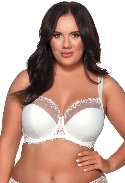 Reggiseno semi soft con ferretto -  EVANGELINE - Ecru - Lullaby Lingerie