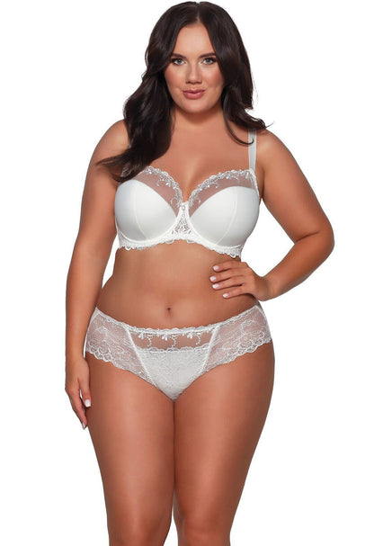 Reggiseno semi soft con ferretto -  EVANGELINE - Ecru - Lullaby Lingerie