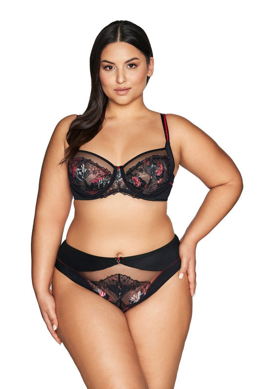 Reggiseno soft con delicato ricamo in tulle - Loretta - Lullaby Lingerie