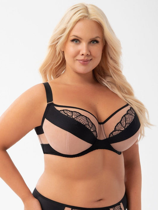 Reggiseno soft con ferretto -  Davika - plus size bra fino alla coppa M - Lullaby Lingerie